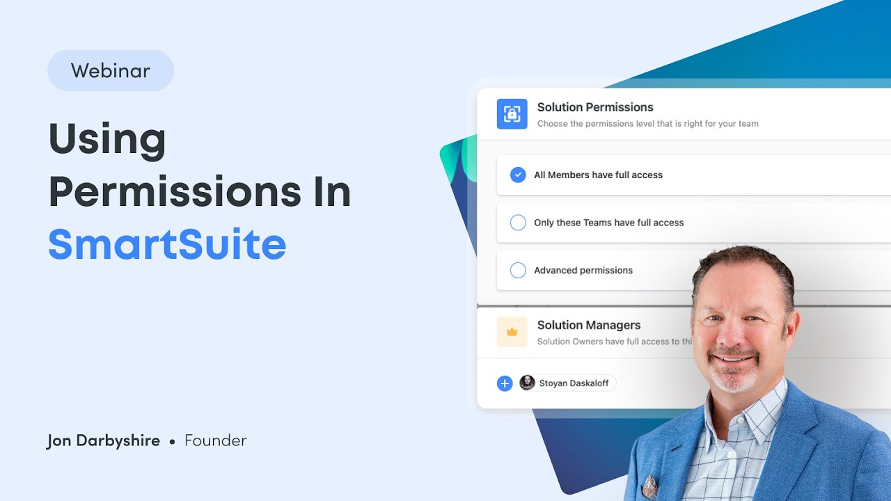 Using Permissions in SmartSuite