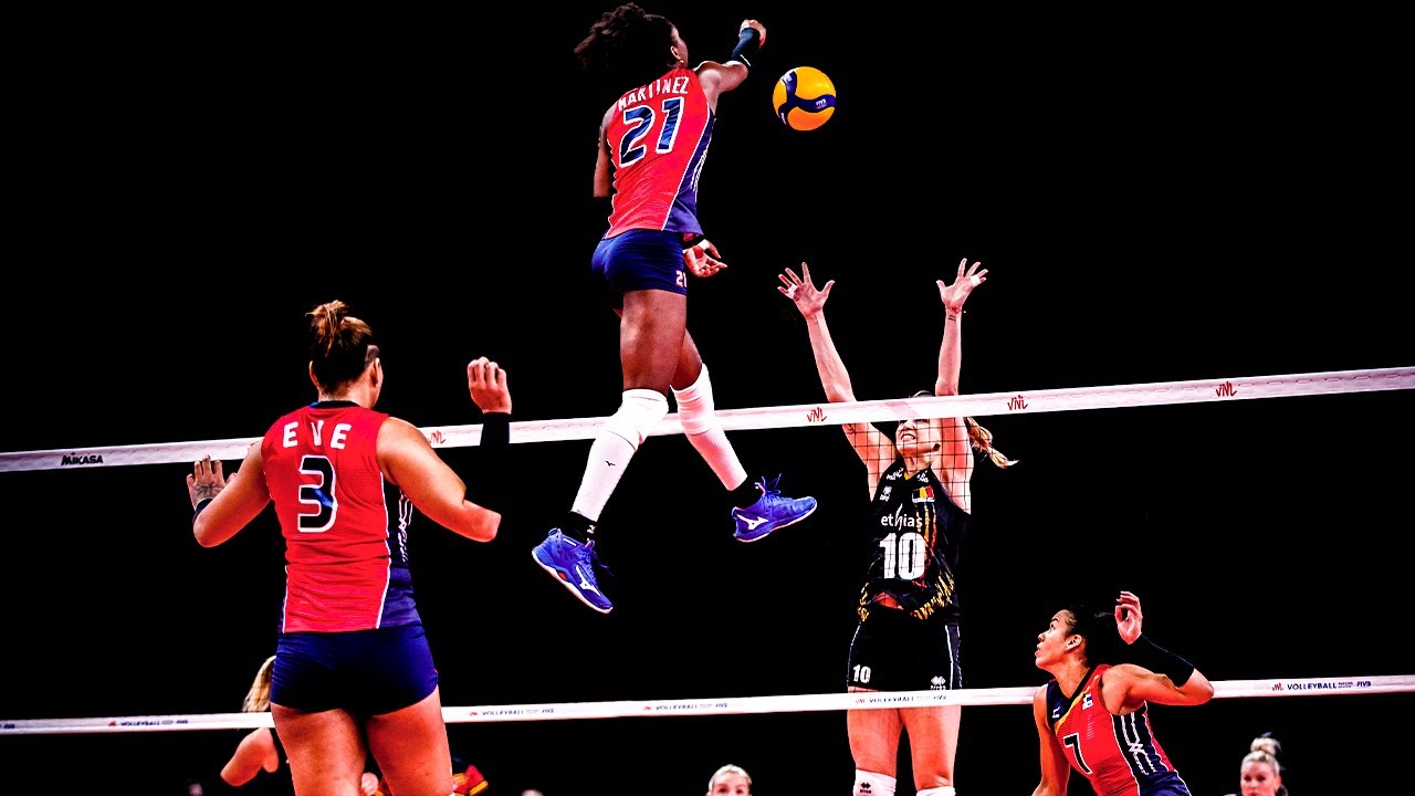 Monster Spikes and Blocks by Jineiry Martínez | VNL 2021 (HD)
