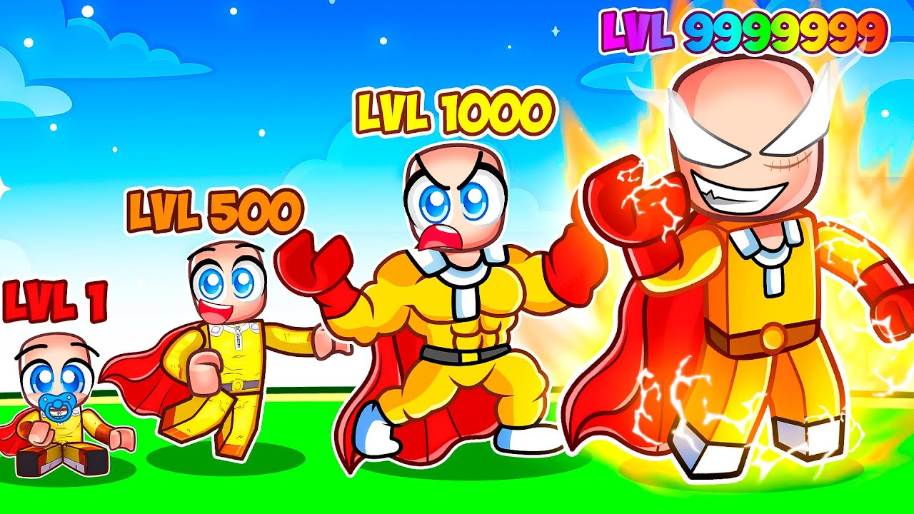Upgrading ONE PUNCH MAN into a GOD in Roblox Strongest Battlegrounds!