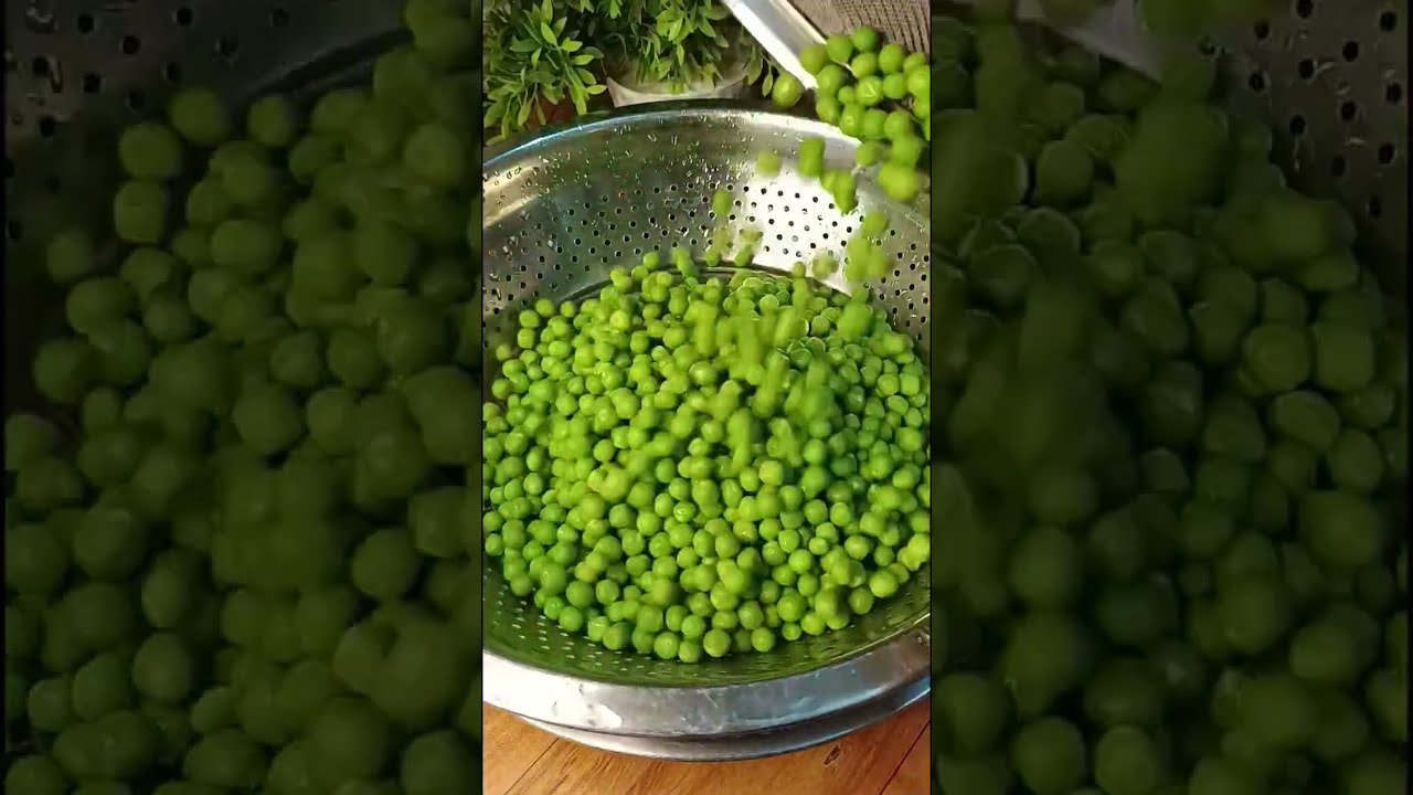How to store Fresh Green Peas | हरी मटर कैसे स्टोर करें | Homemade Frozen Peas 