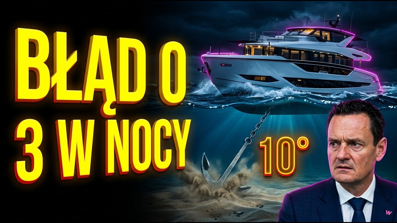 Jak 40 kg Stali Trzyma 35-Tonowy Jacht? (Fizyka Kotwiczenia)