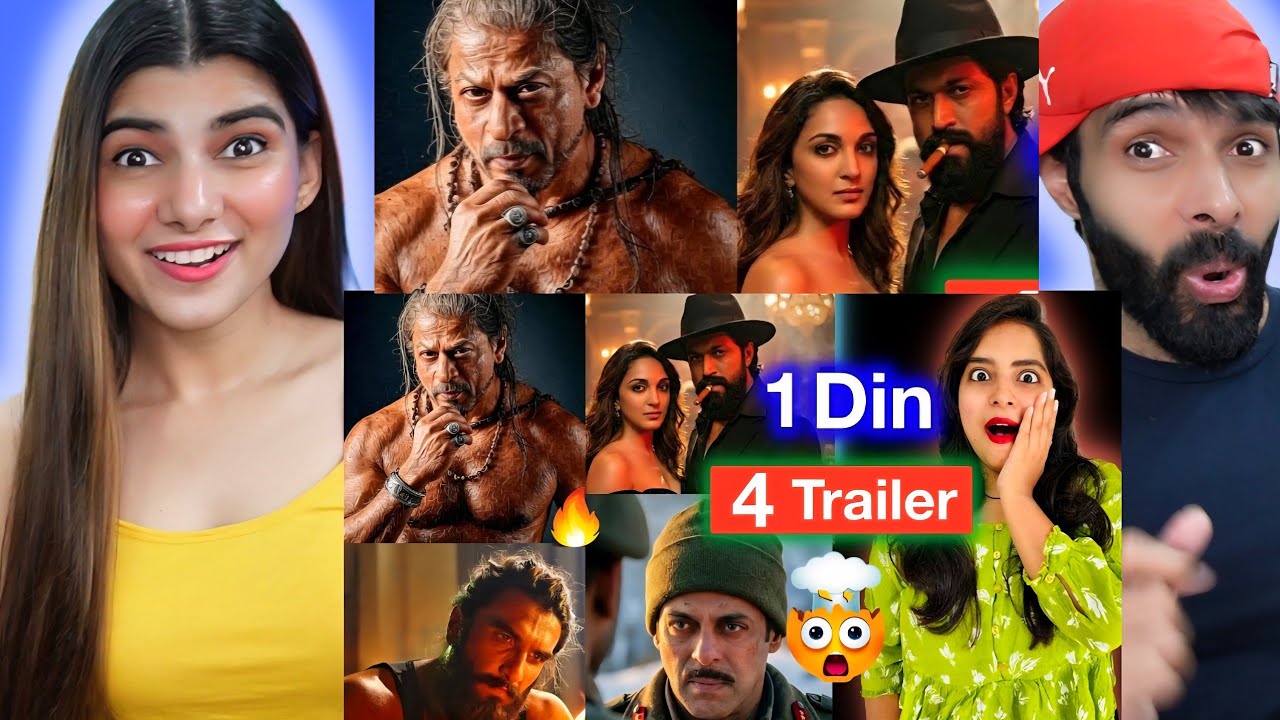 4 in 1 - Toxic Trailer, King Shahrukh Khan, Dhurandhar 2 & Battle of Galwan | Deeksha Sharma