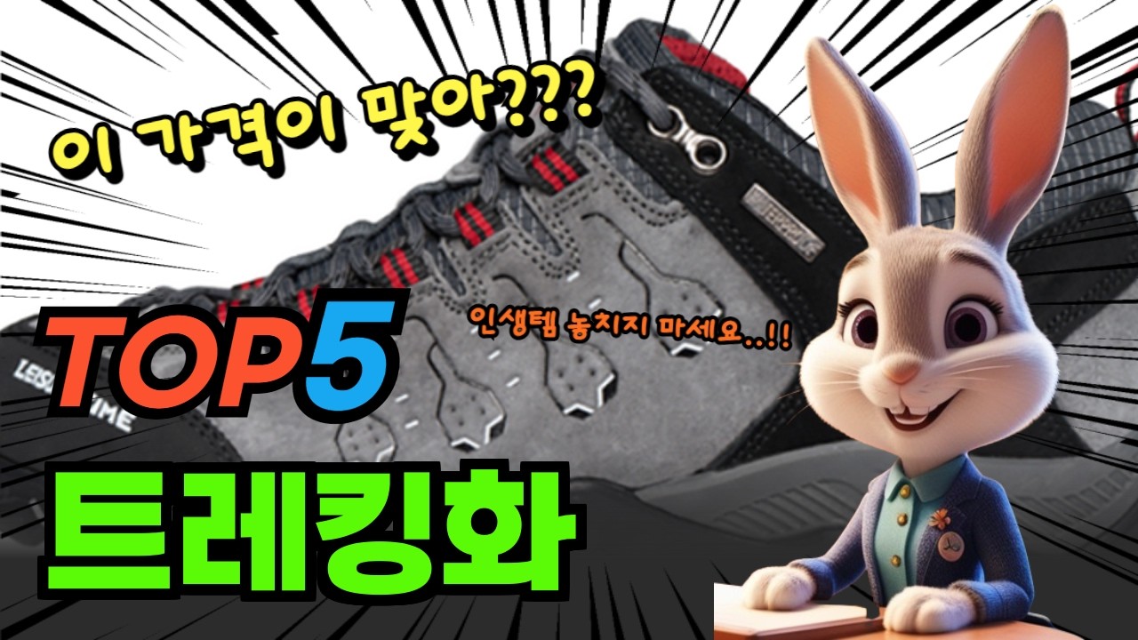 2026 가장 핫한 트레킹화 BEST5 후기 및 특가정보