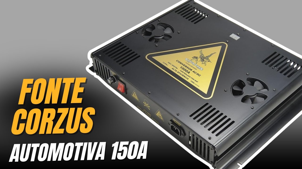 FONTE 150A 13.8V CORZUS