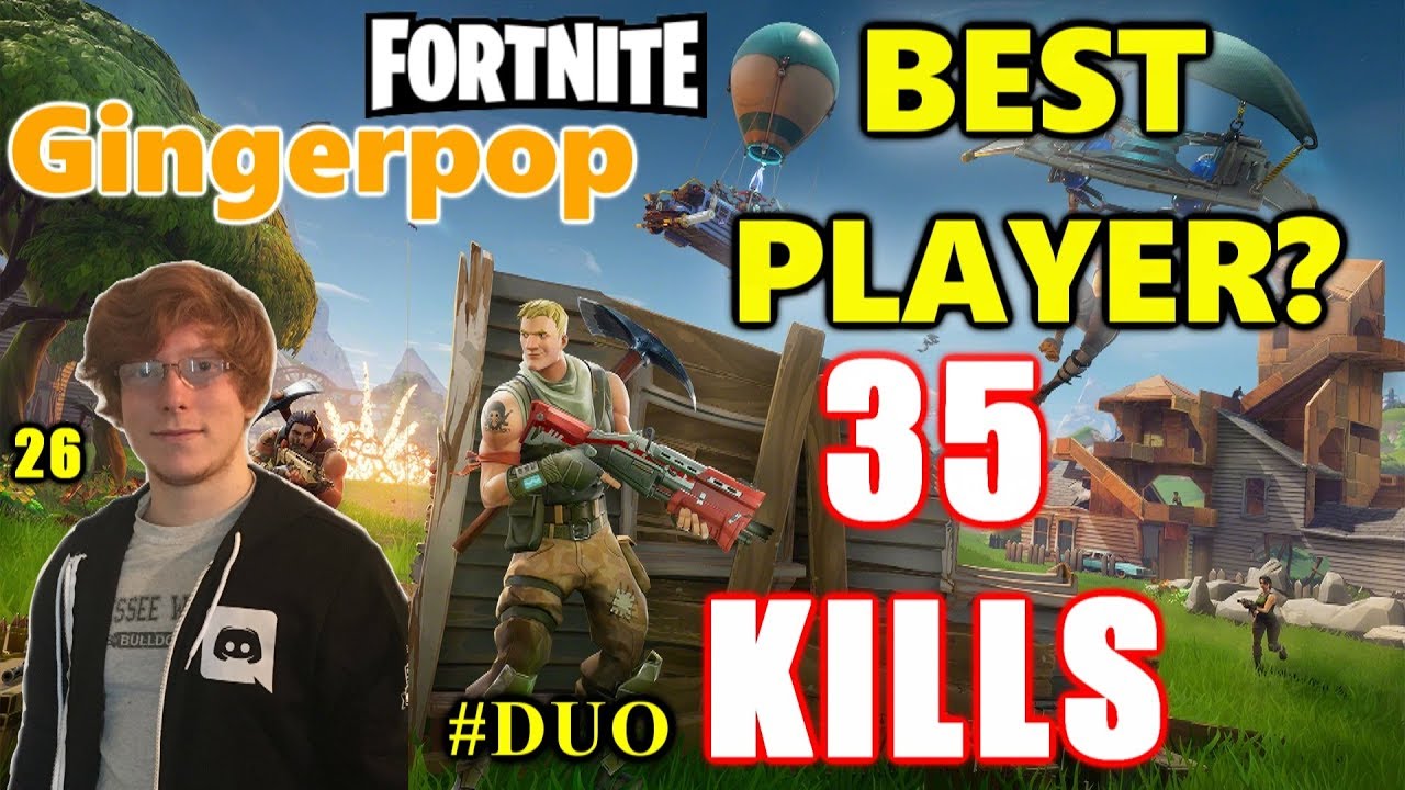 Fortnite - Gingerpop & DrLupo - 35 KILLS  #DUO - The Best Fortnite Player?