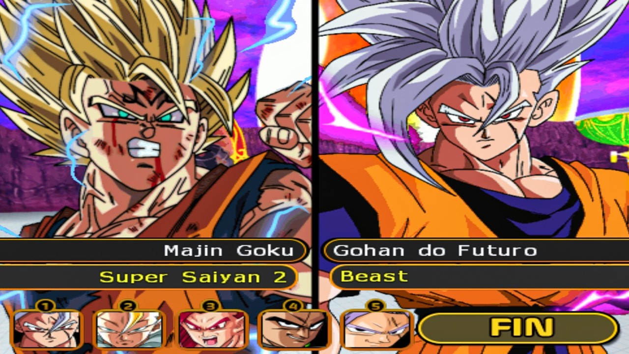 GOKU vs GOHAN 5x5 MELHORES TRANSFORMAÇÕES! DBZ Tenkaichi 3