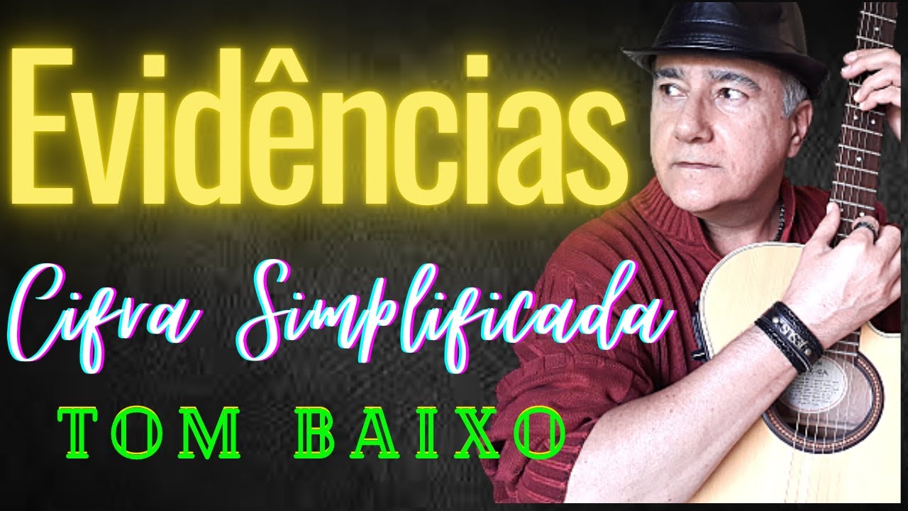 Evidencias cifra simplificada (tom baixo - iniciantes)(56)