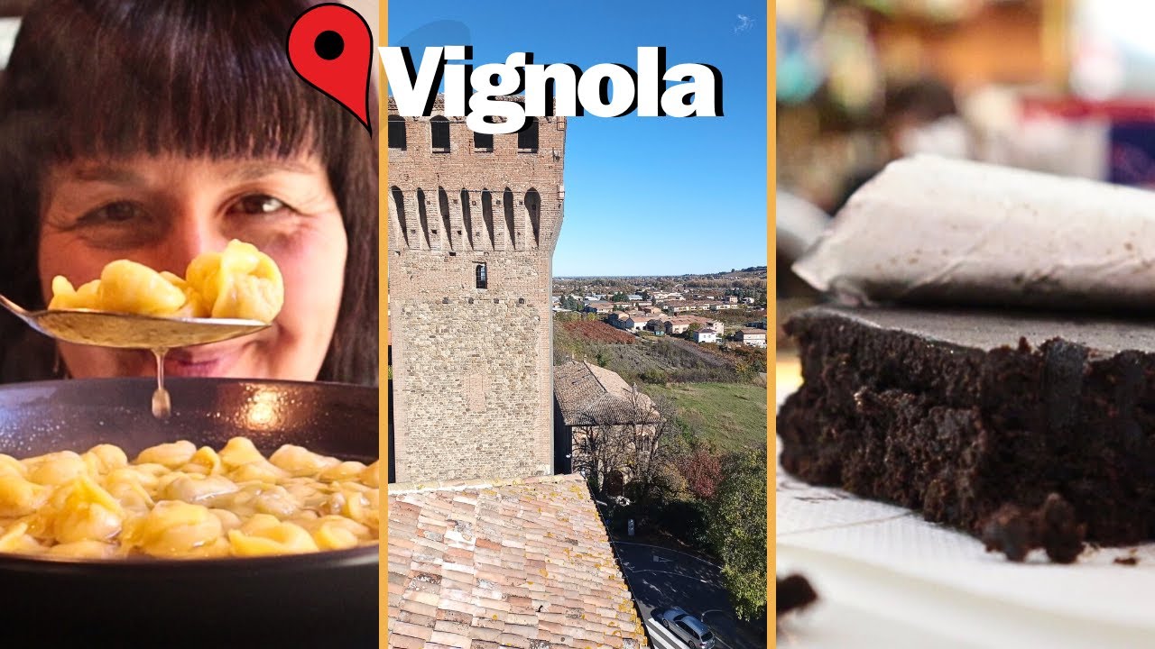 VIGNOLA, i TORTELLINI MODENESI e la mitica TORTA BAROZZI