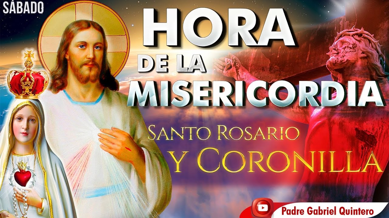 🌹HORA DE LA MISERICORDIA Coronilla de la Misericordia y Santo Rosario de hoy sábado 30 de diciembre