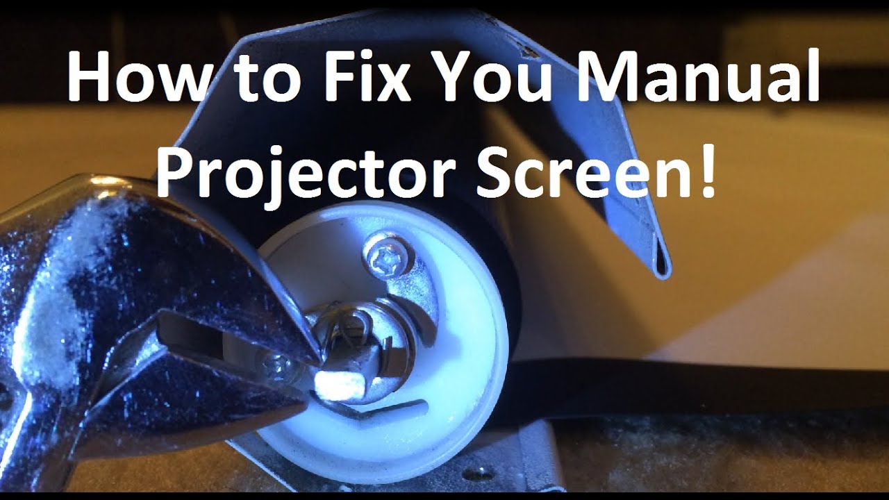 Projector Screen Tensioning
