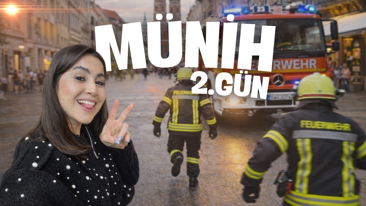 Münih’te Çılgın Gün: Otelde İtfaiye Alarmı & Asam Kilisesi Büyüledi