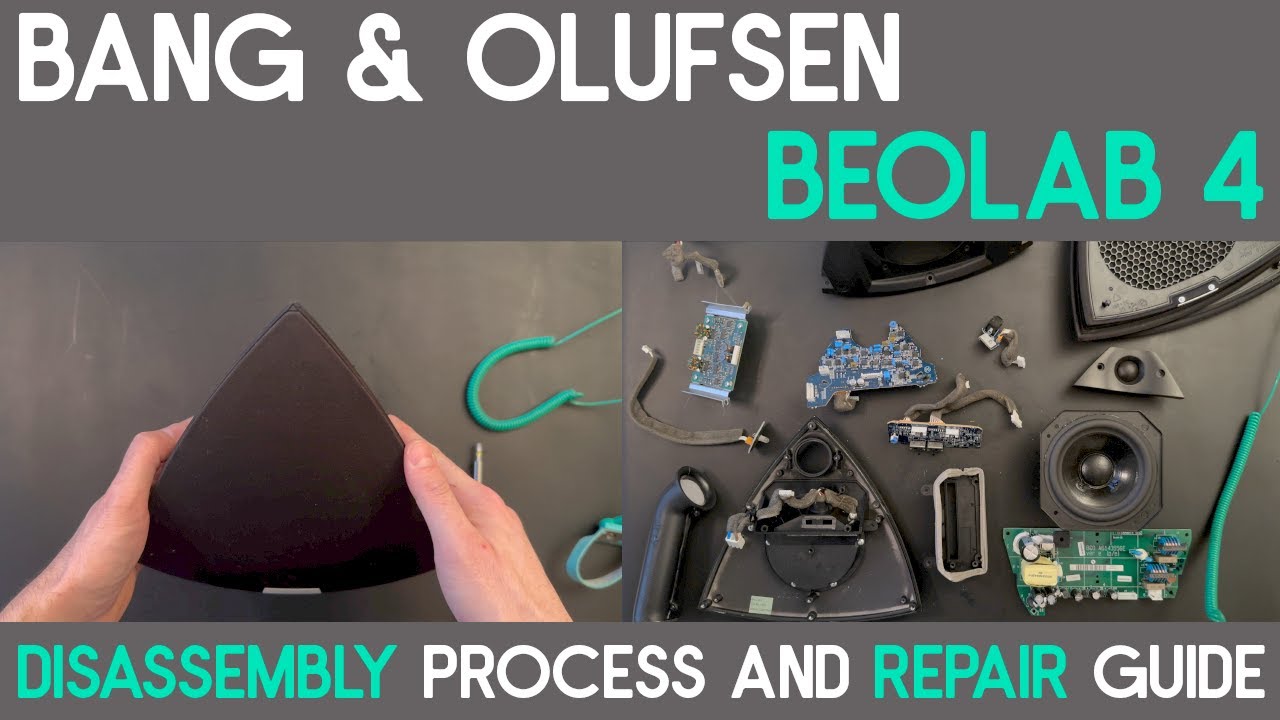 Руководство по разборке и ремонту активных колонок Bang & Olufsen Beolab 4