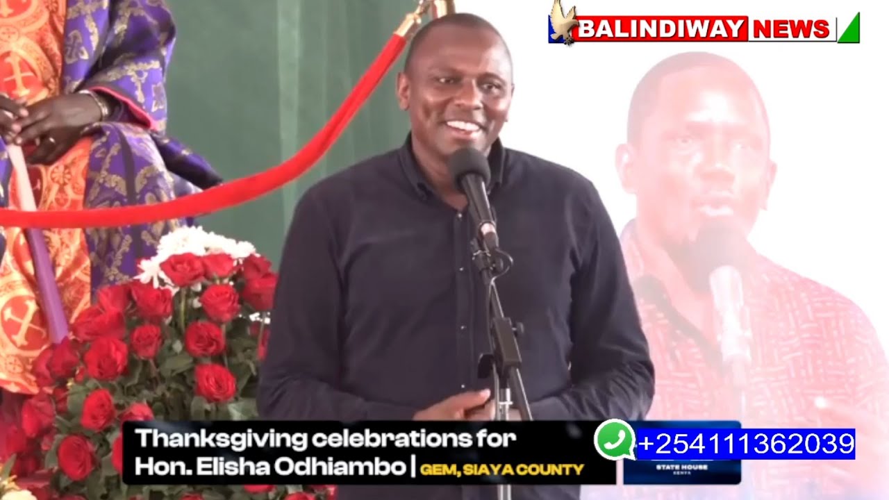 LISTEN TO KIMANI ICHUNGWA SPEECH IN SIAYA THAT MADE HIM ALMOST BE BEATEN BY LUOS INFRONT OF RUTO!