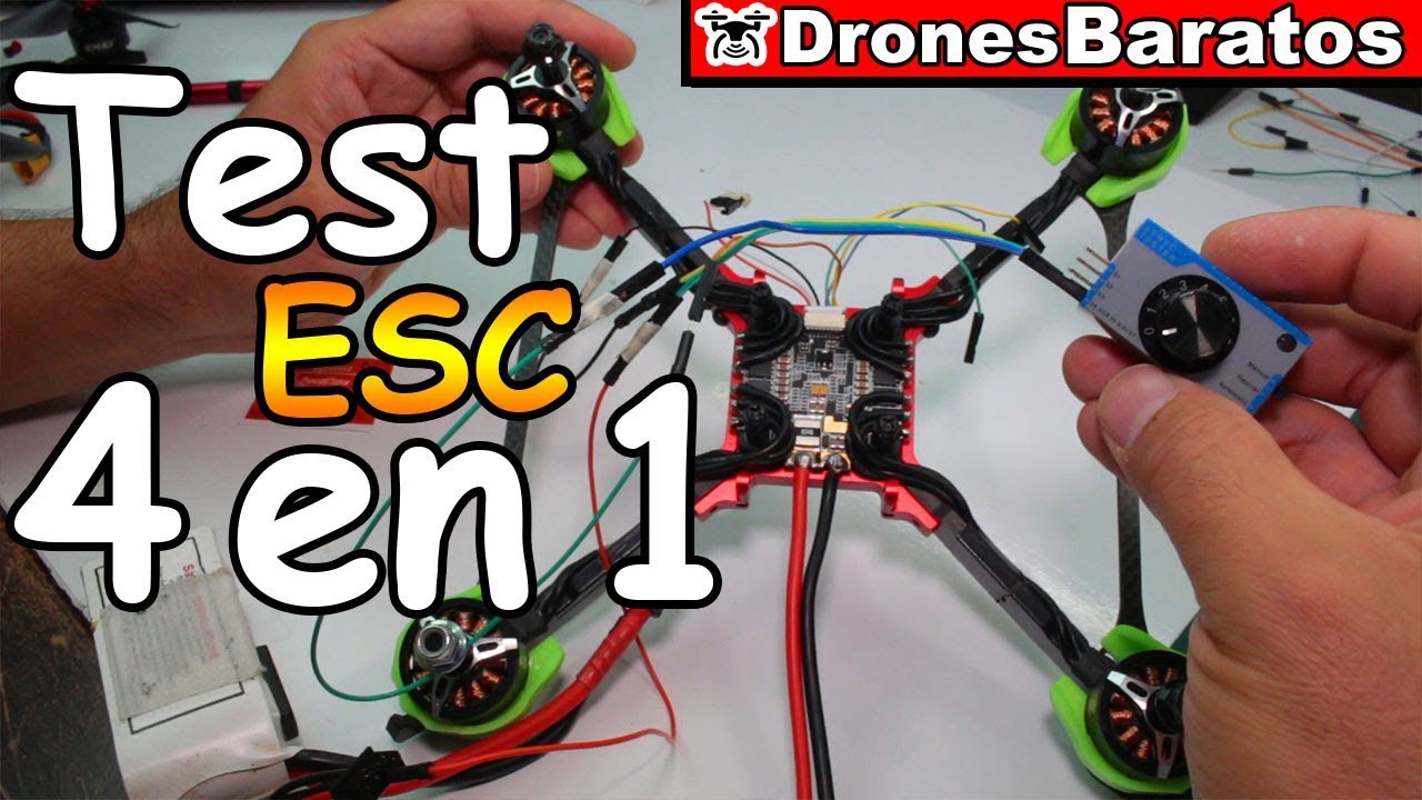 ESC 4 en 1 español Como Revisar el Estado de un ESC 4 en 1