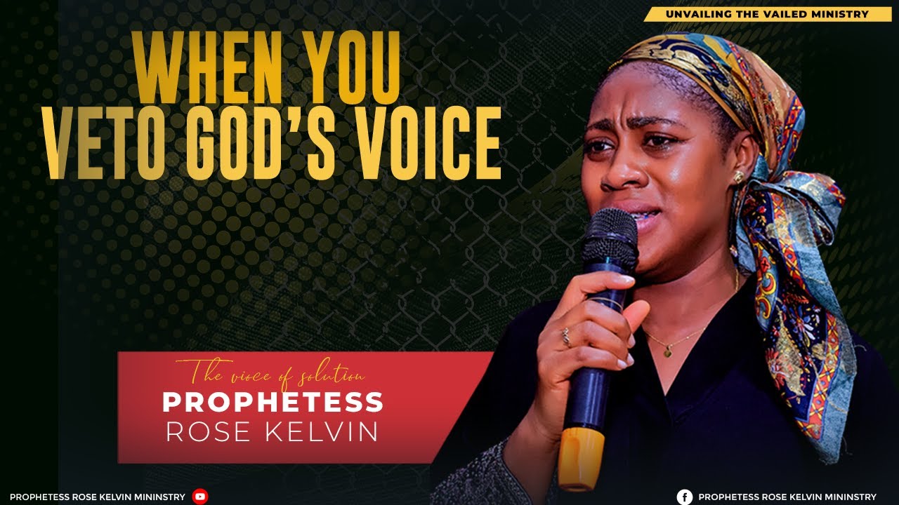 WHEN YOU VETO GOD'S VOICE