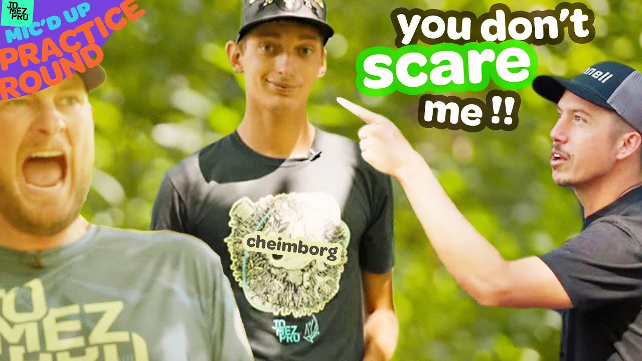 Calvin Doesn't Scare Uli.... but he does scare Jerm | Ledgestone | Mic'd Up Practice Round