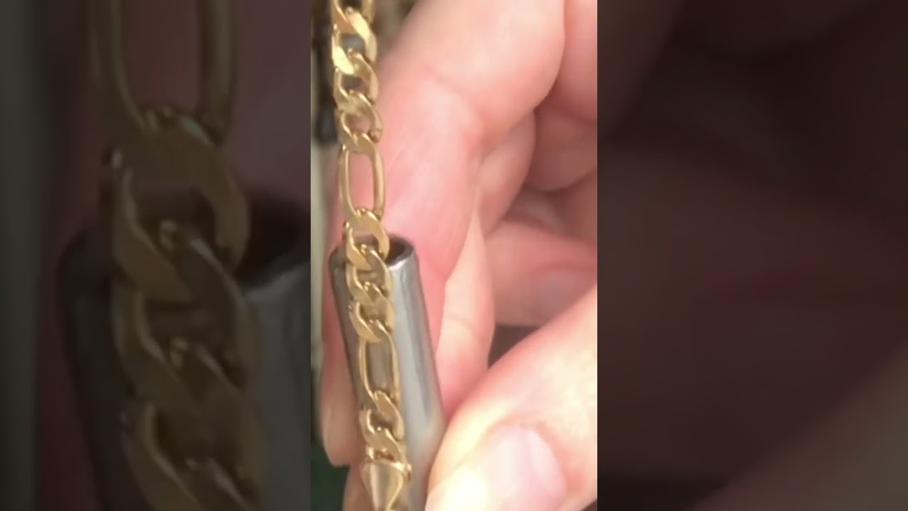 is this gold chain FAKE?? (yes, easy way to tell)
