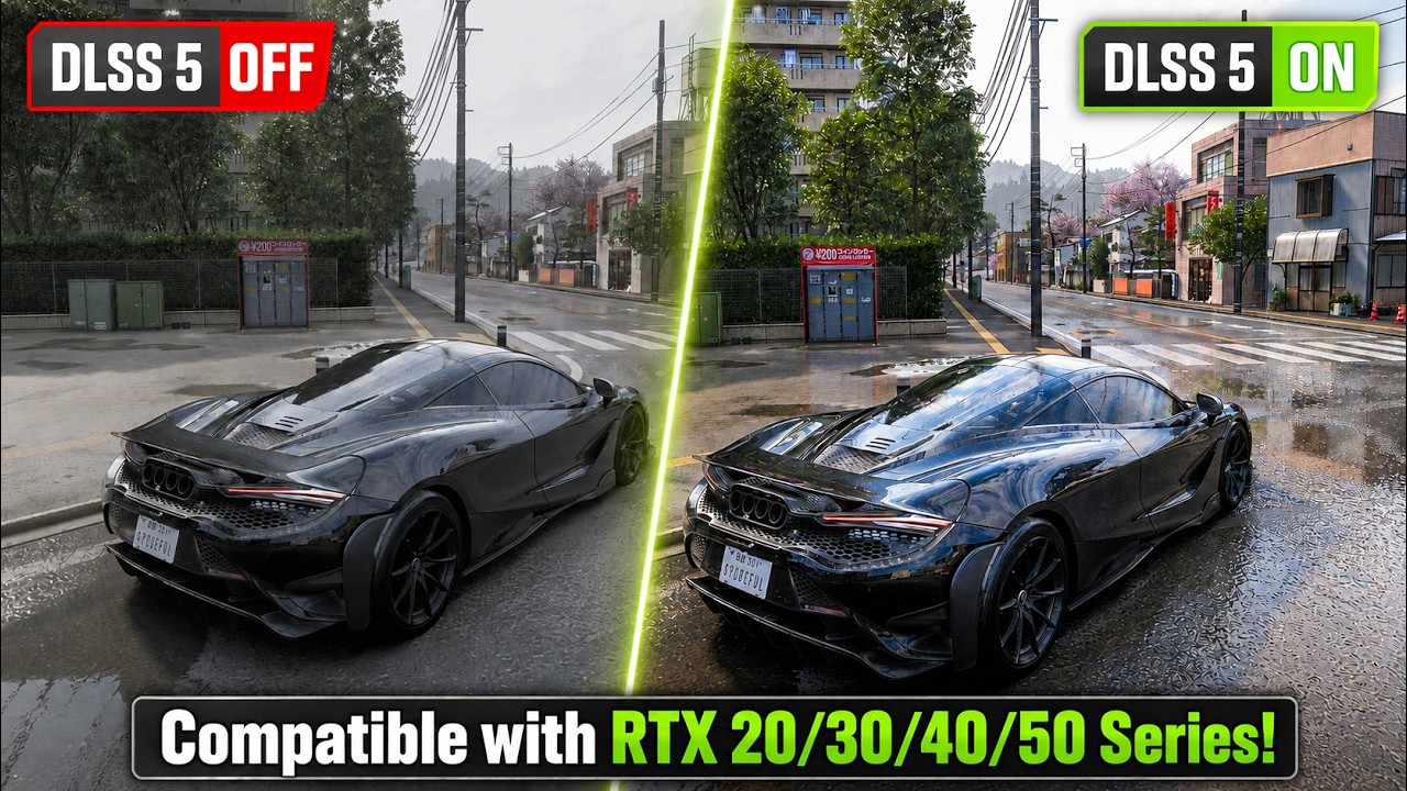 DLSS 5 уже в Forza Horizon 6?! Полный гайд по установке [серии RTX 20/30/40/50]