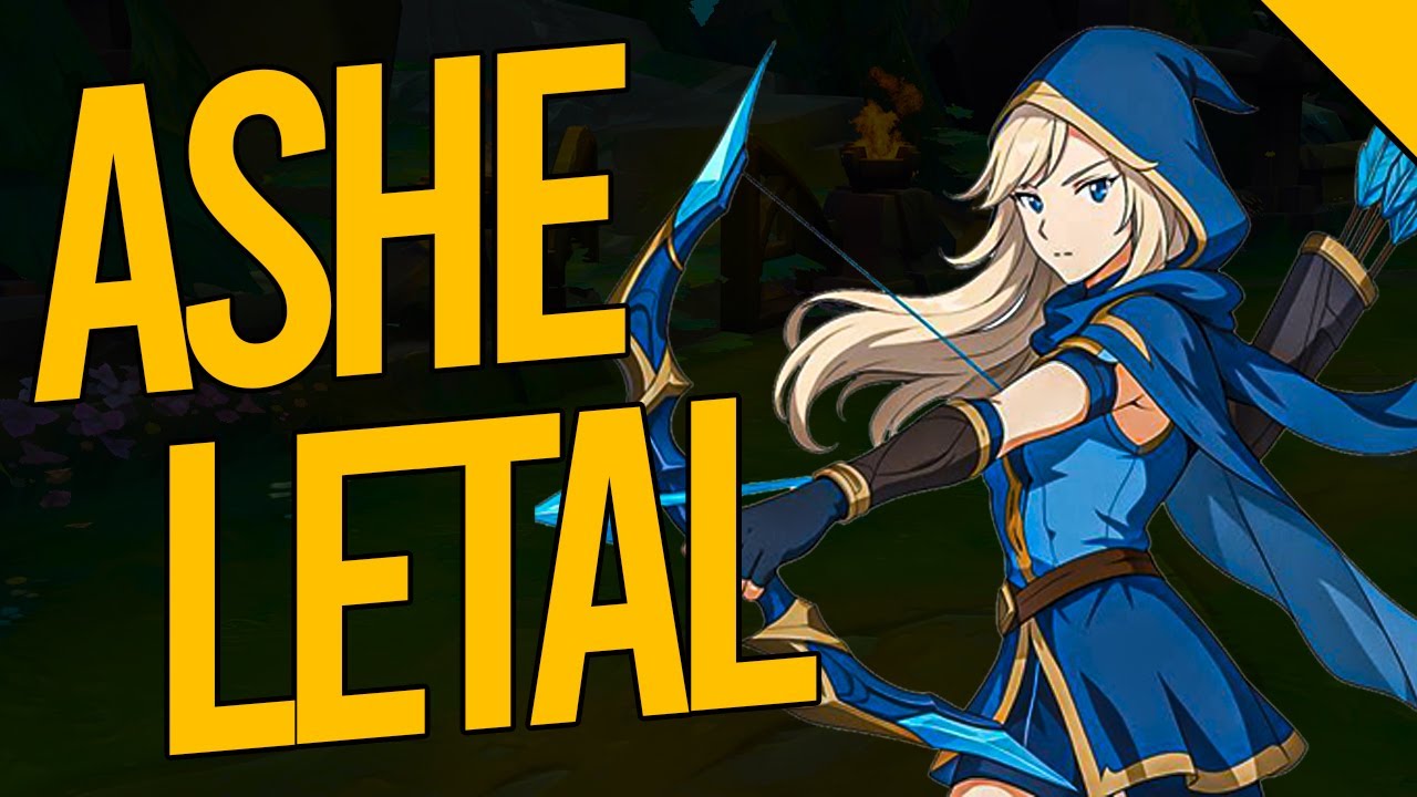 Achei a build PERFEITA da Ashe mid