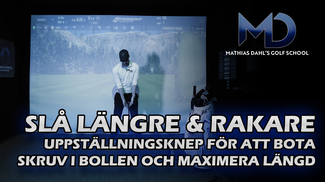 Slå längre & rakare med drivern! Enkelt knep