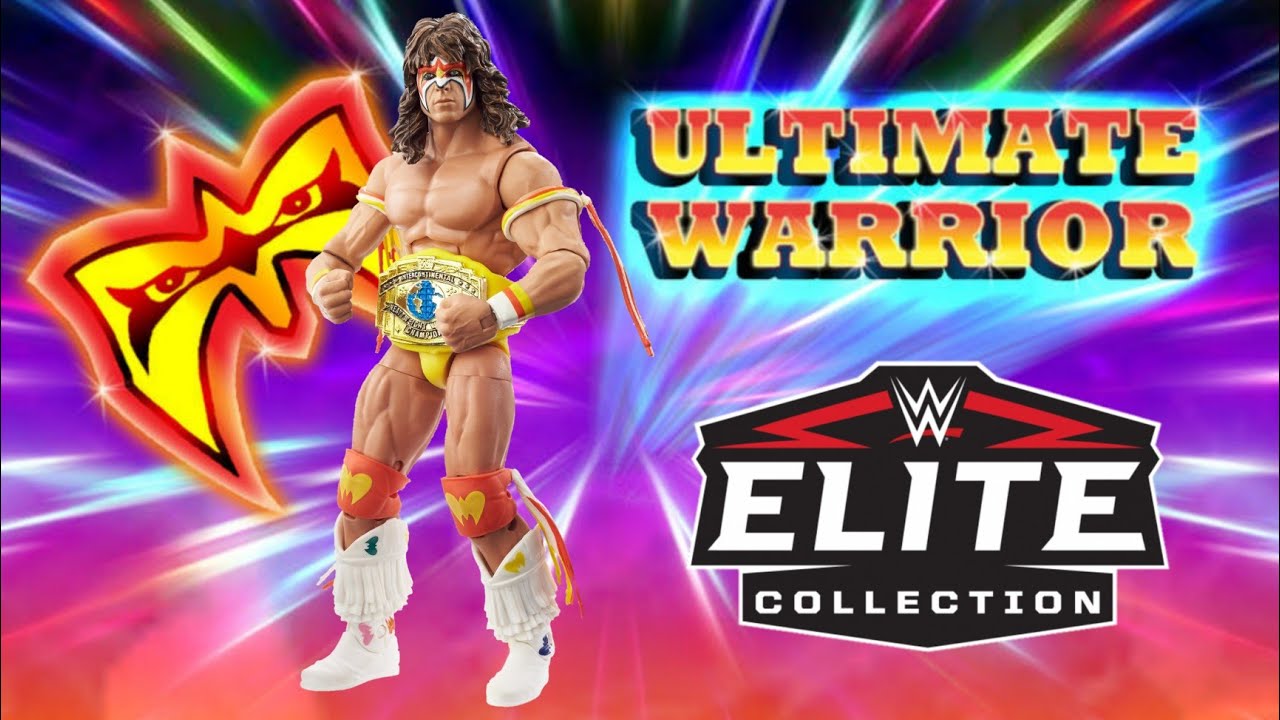WWE MATTEL Ultimate Warrior Royal Rumble Elite Collection Action Figure #wwe #ultimatewarrior