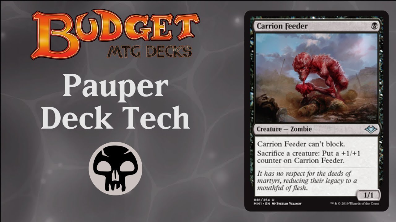 Budget Mono Black Zombies - Pauper