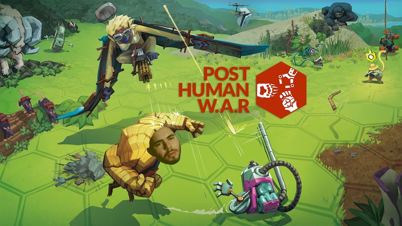 BORA CONHECER - Post Human WAR - ESTRAT&Eacute;GIA T&Aacute;TICA P&Oacute;S HUMANA!!! (Gameplay/PC/PTBR) HD