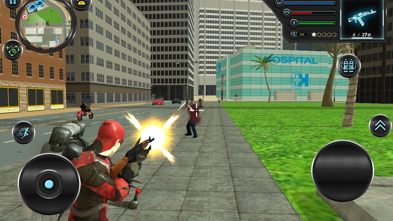 Jetpack Hero Miami Crime Android Gameplay
