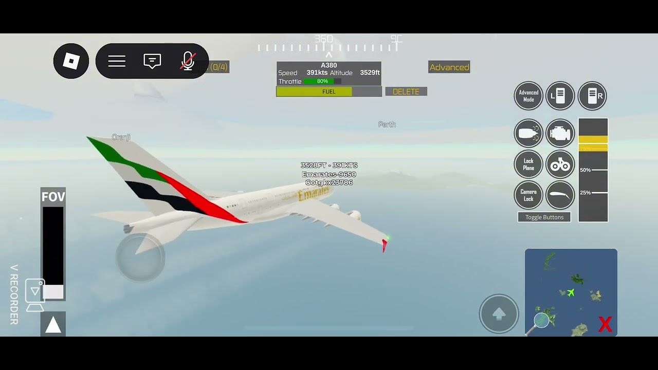 Flight from GR International to Perth International