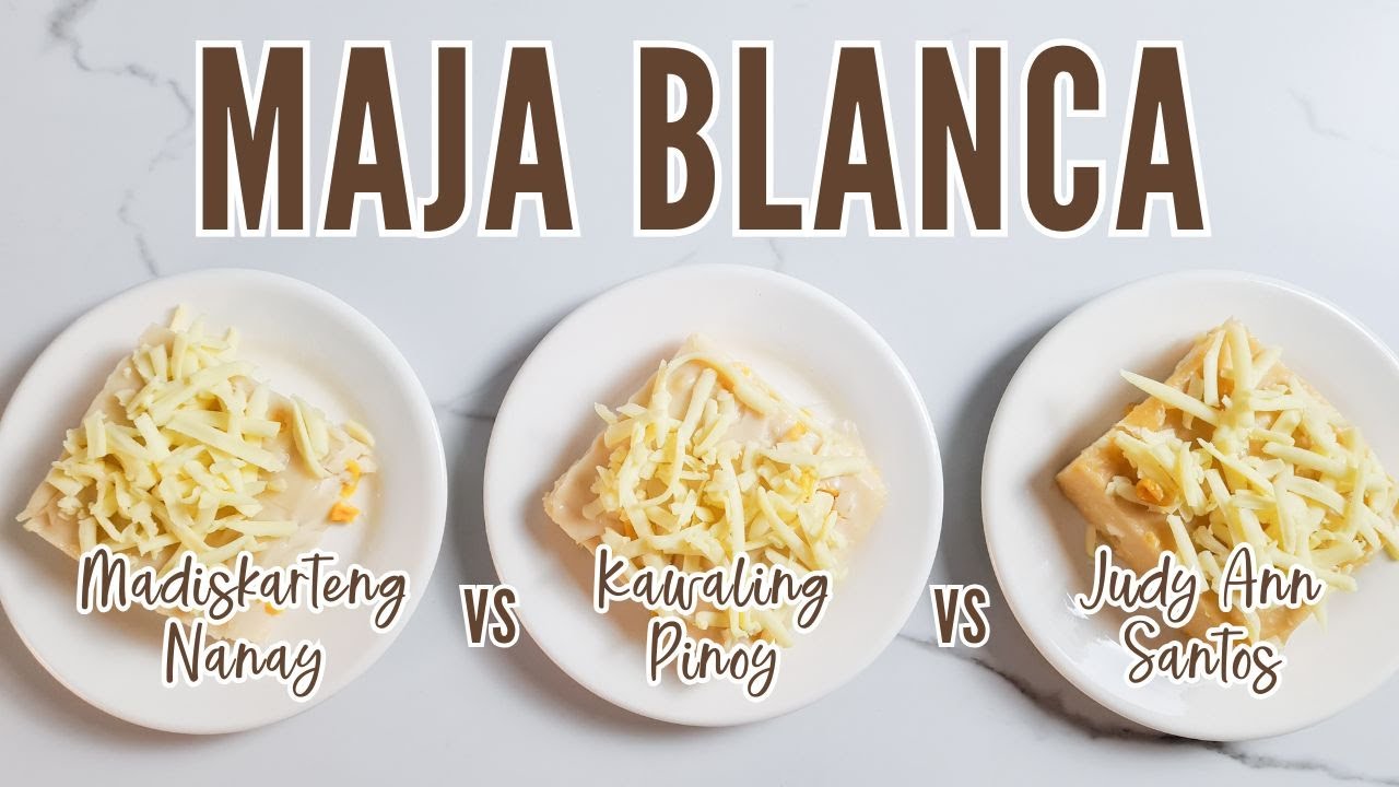 Recipe Testing Maja Blanca: Madiskarteng Nanay vs Kawaling Pinoy vs Judy Ann Santos
