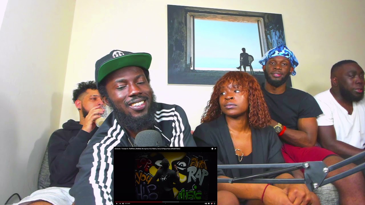Sarkodie - Trumpet ft. TeePhlow, Medikal, Strongman, Koo Ntakra, Donzy & Pappy Kojo | REACTION