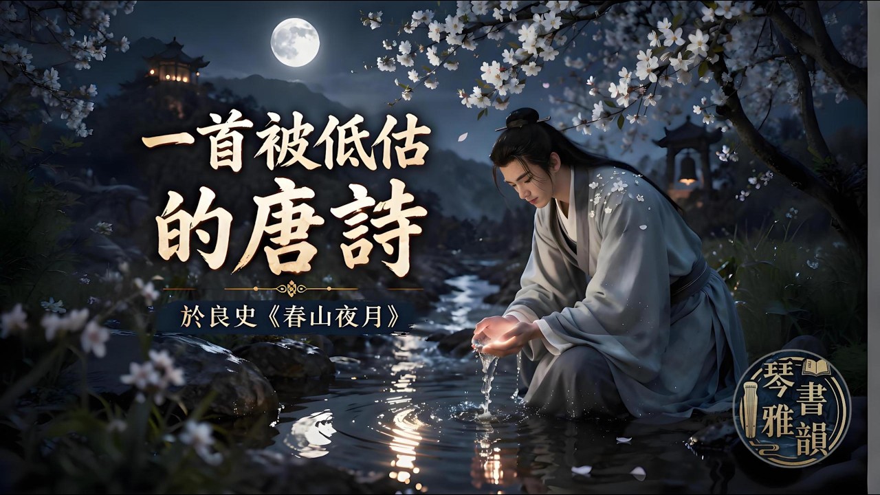 這才是盛唐最美的春夜！于良史《春山夜月》：這兩句詩，藏著中國人骨子裡的優雅與浪漫 | Appreciation and Analysis of Chinese Poetry