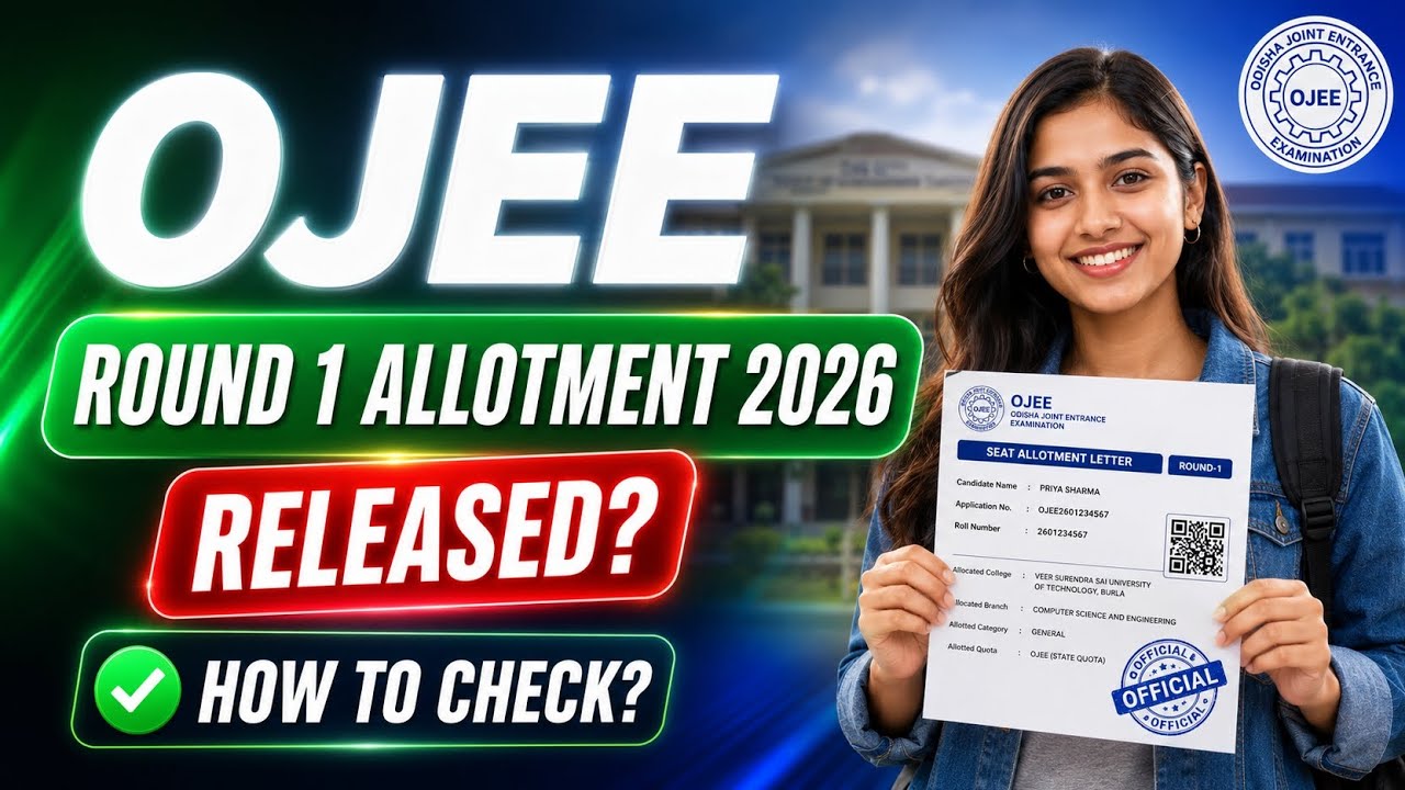 ojee 2nd special round allotment 2026 | ojee second special round allotment 2026