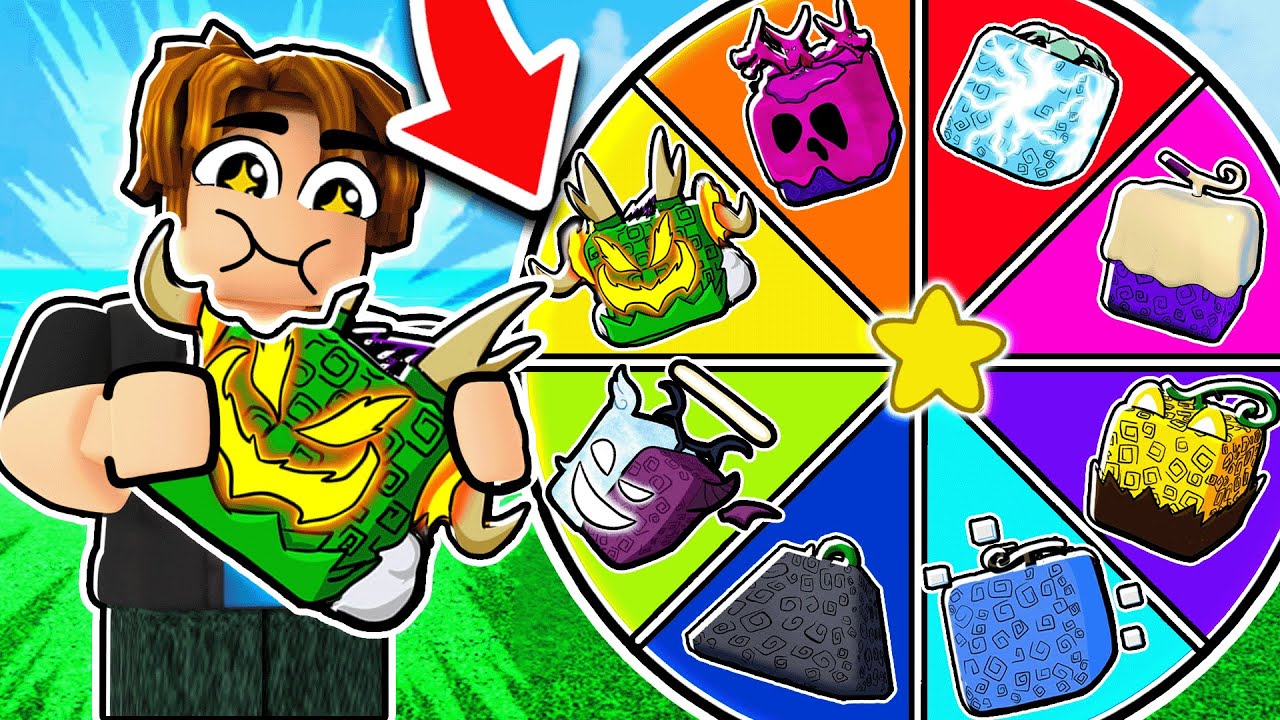 MYTHICAL FRUIT WHEEL Picks Our Fruits In Blox Fruits!