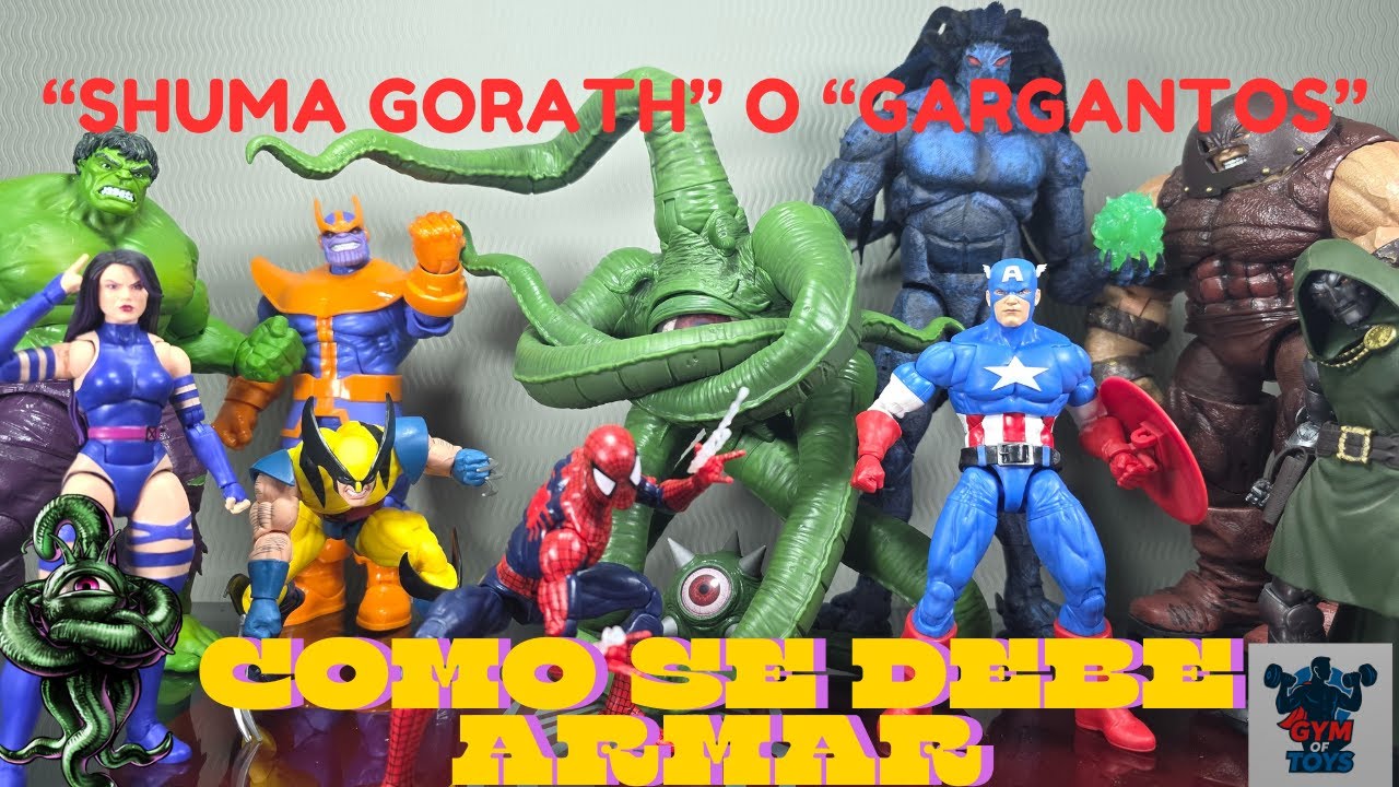 Reseña de la figura de SHUMA GORATH O GARGANTOS MARVEL LEGENDS