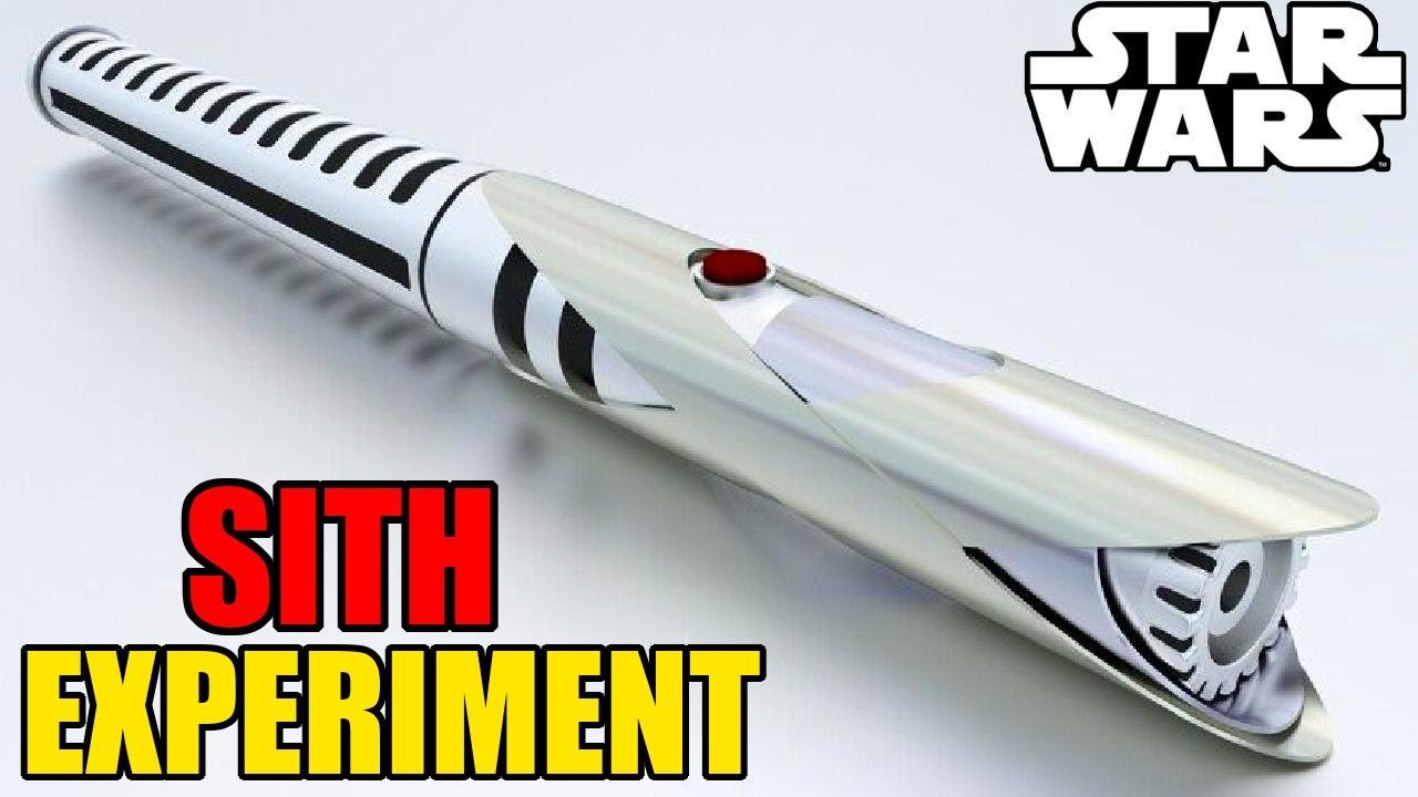 The EXPERIMENTAL Lightsaber Constructed By EXTREMELY WEALTHY Ancient Sith