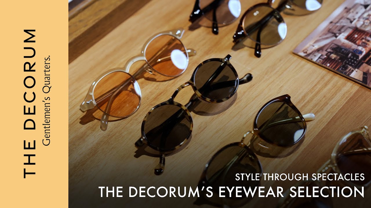 Style Through Spectacles: The Decorum’s Eyewear Selection