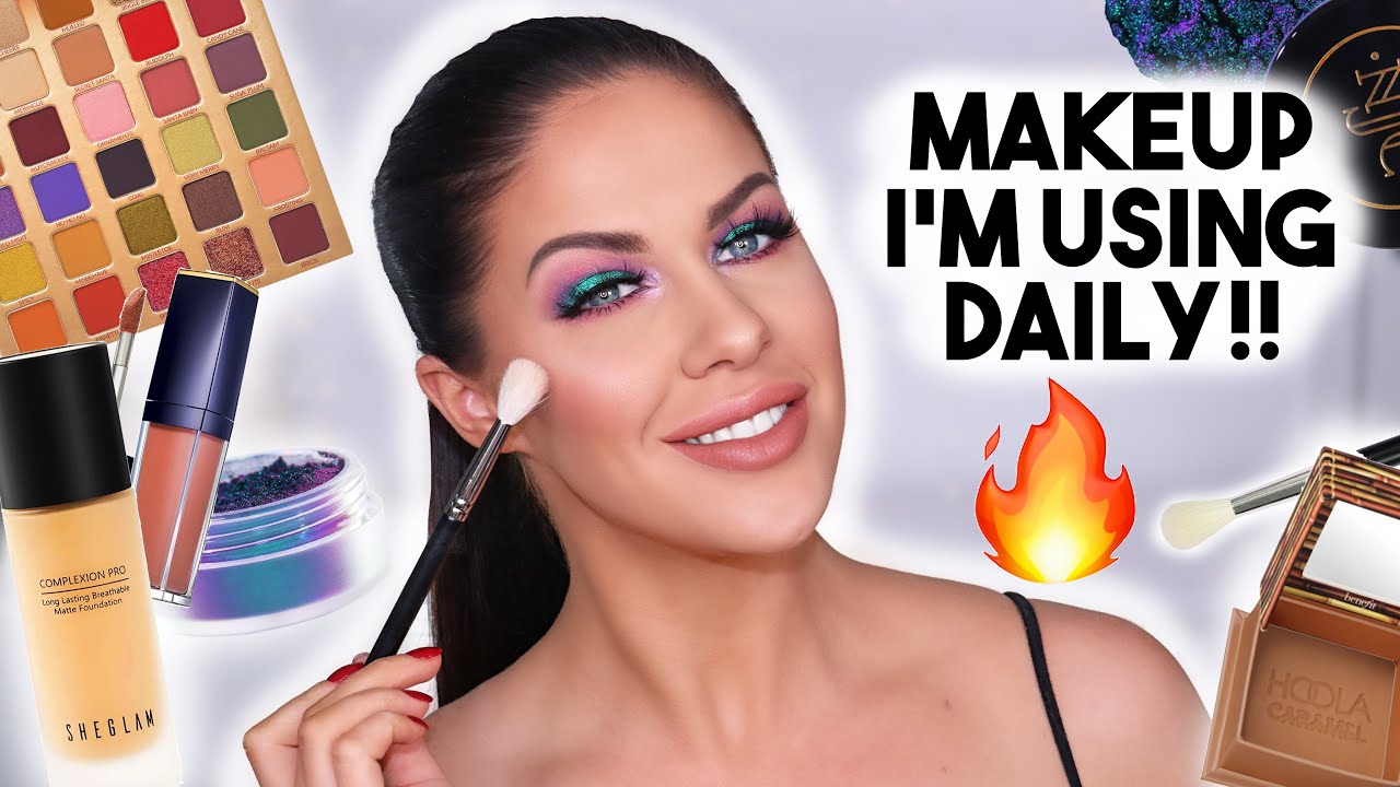 FULL FACE OF CURRENT FAVORITES!! MAKEUP I’M USING DAILY!