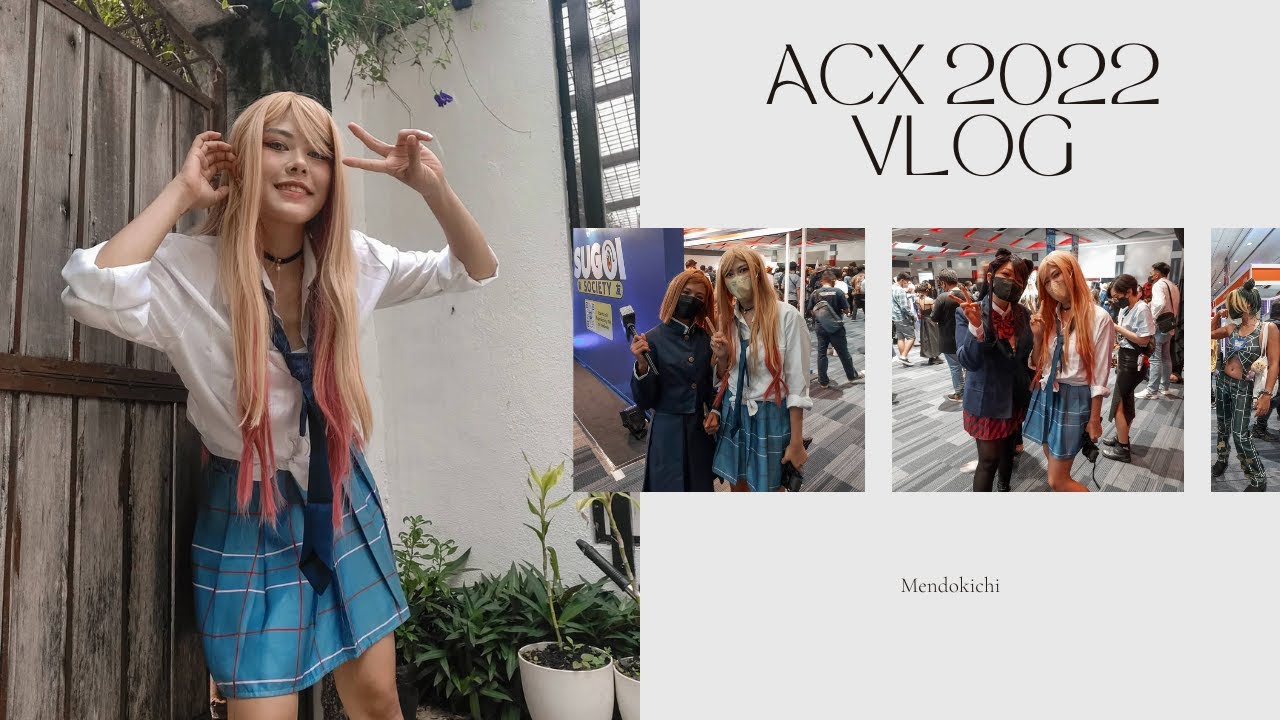 Vlog 5: My First Convention!! Anime & Cosplay Expo Philippines | Marin Kitagawa Cosplay | ACX 2022