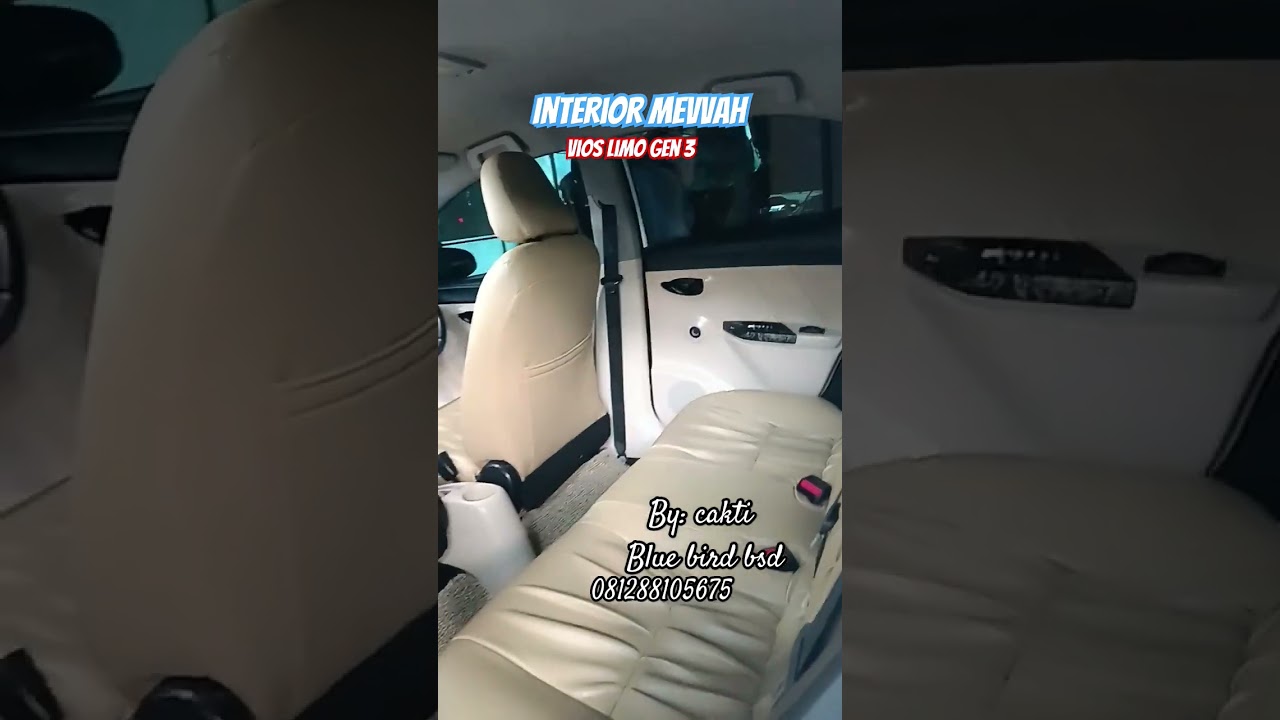 Upgrade interior Vios limo gen 3 jadi super sporty elegant #music