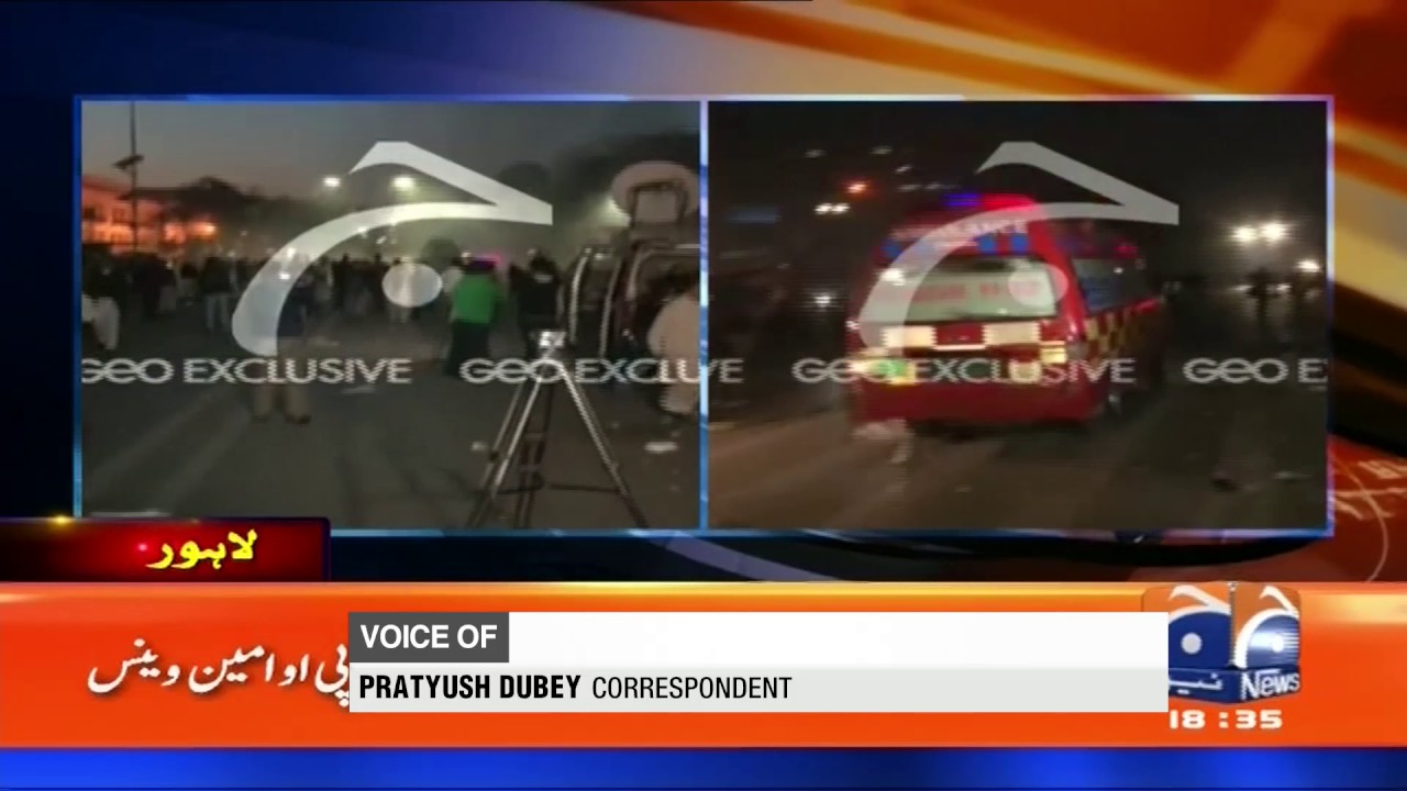 Bomb blast hits Lahore's Mall road area