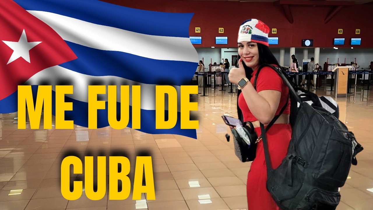 SALI DE CUBA🇨🇺MI VIAJE A LA REPÚBLICA DOMINICANA 🇩🇴