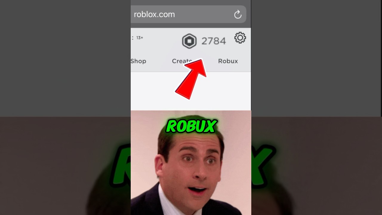 FREE ROBUX GLITCH 🤑 #roblox