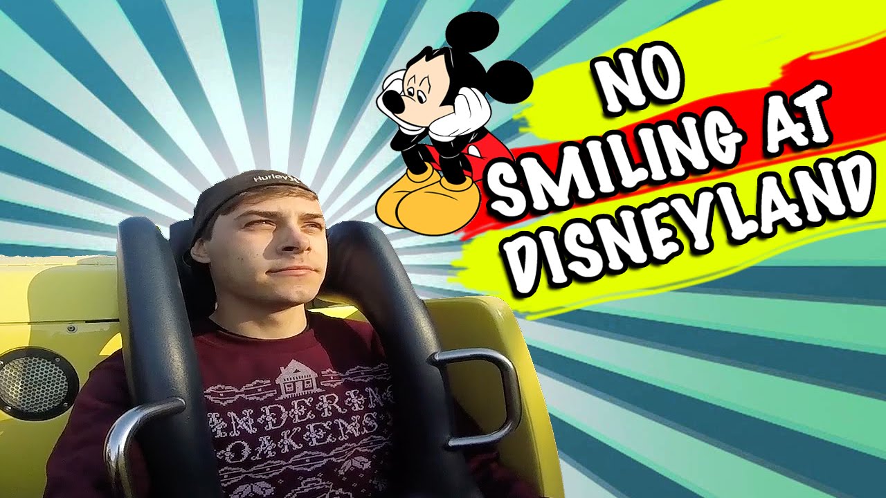 No Smiling At Disneyland