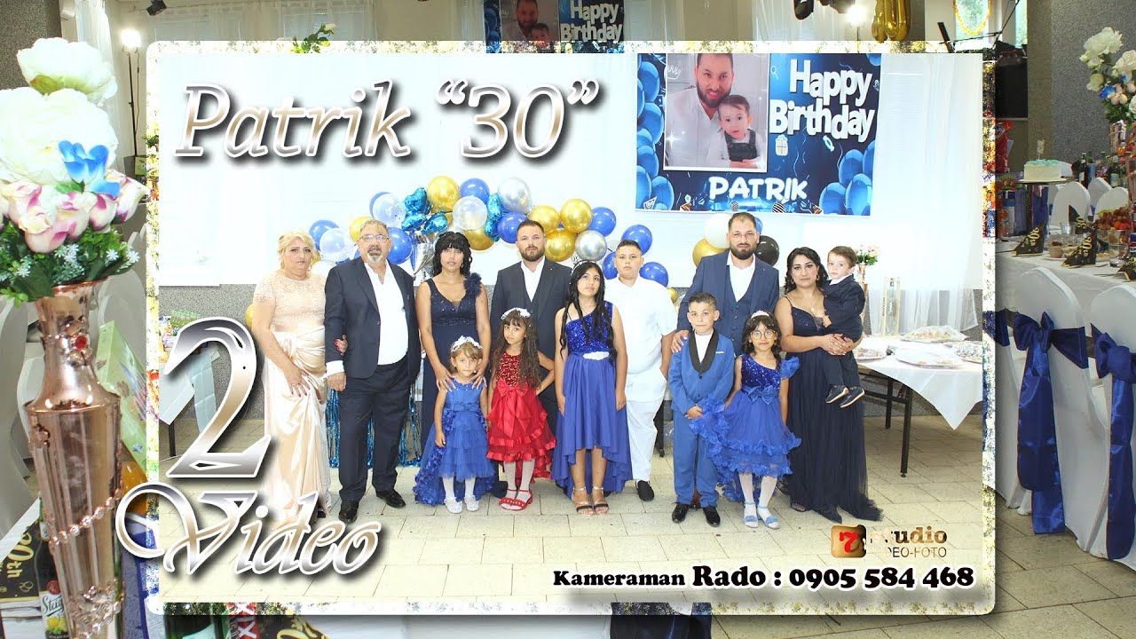 Oslava 30 Patrik video2