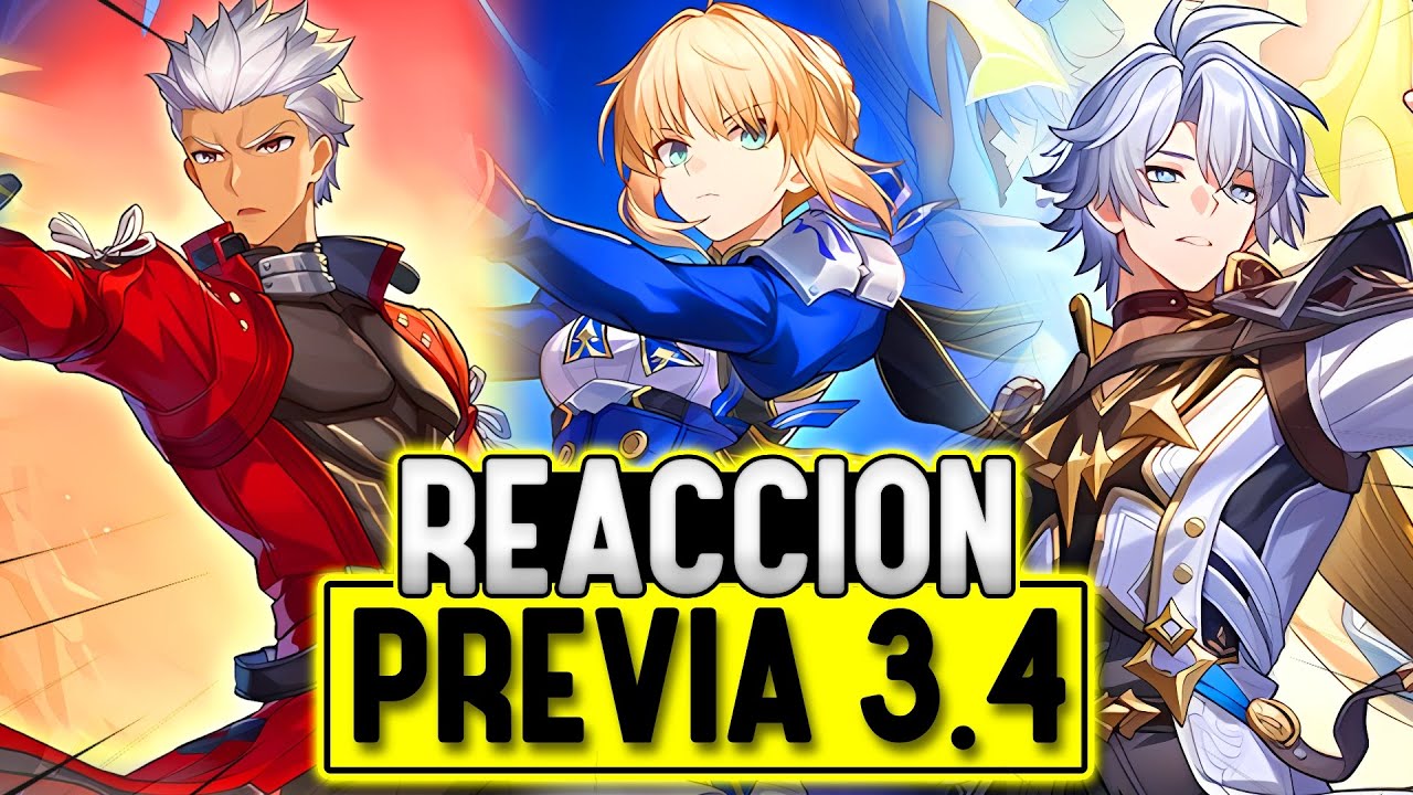 🔴REACCION A LA PREVIA 3.4 &iexcl;LA COLLAB! &iquest;SORPRESAS? - Honkai Star Rail ✨