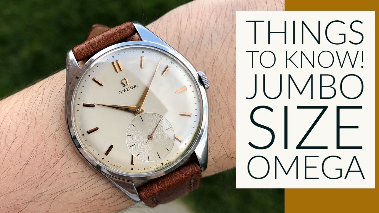 THINGS YOU SHOULD KNOW PRIOR TO BUYING A VINTAGE JUMBO SIZE OMEGA - CASE MODEL CK 2505