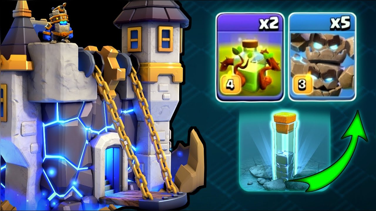 METEOR GOLEM With RC Walk | Double Og Spell + Healing Tome attack Strategy Is Insane! Clash Of clans