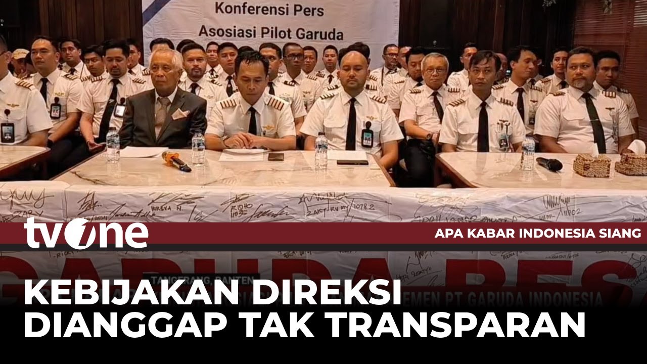 Sebut Manajemen PT Garuda Indonesia Tidak Transparan, Pimpinan Asosiasi Pilot Dilaporkan ke Polisi
