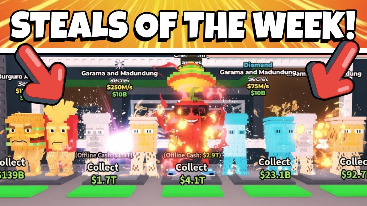 I STOLE INSANE LOOT DURING BOTH ADMIN ABUSES (Steals Of The Week) Steal a Brainrot